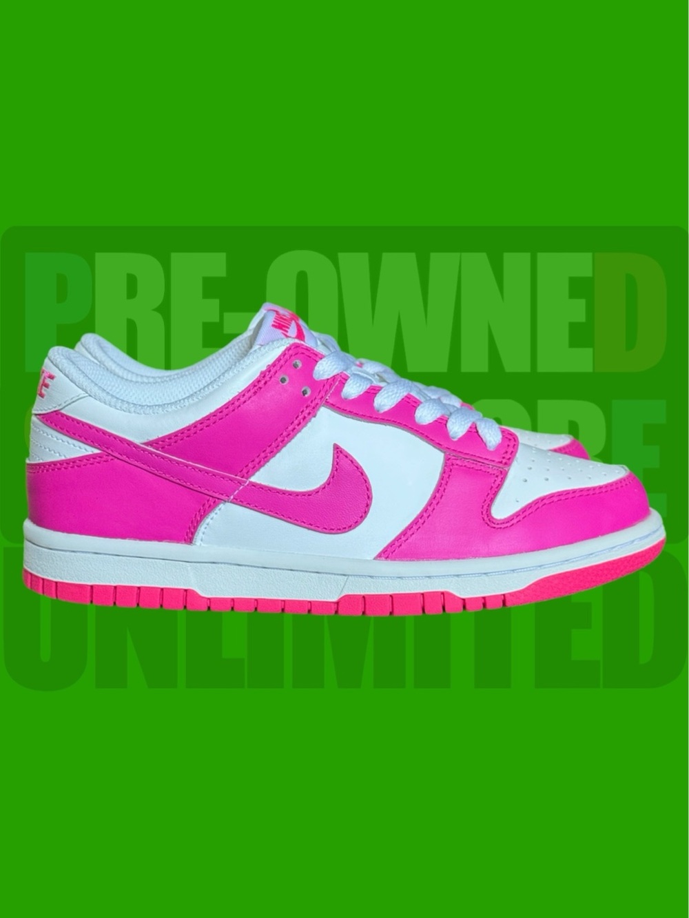 Nike Dunk Low GS ‘Laser Fushsia’